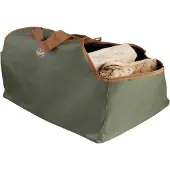 Esschert Design - Haardbloktas - Haardvuur accessoires - Textiel - Groen