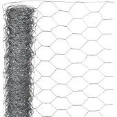 Nature Gaas zeskantig 13x13mm verzinkt 1x5m