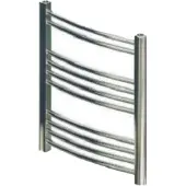 Eastbrook Wendover gebogen handdoekradiator 75x60cm 250W chroom