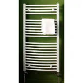 Eastbrook Biava Multirail verticale gebogen verwarming 172x60cm Wit 853 watt