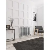 Eastbrook Rivassa 2 koloms radiator 115x60cm staal 1573W chroom