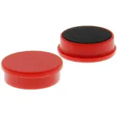 Smit Visual Whiteboard Magneten 25 mm - Rood - 10 Stuks