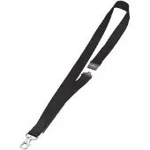 Durable Textielkoord met veiligheidsslot 20 mm breed, zwart (pak 10 stuks)