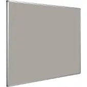 Smit Visual Prikbord bulletin 16mm grijs - 45x60 cm
