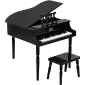 Vilac - Black grand piano and stool (8370)