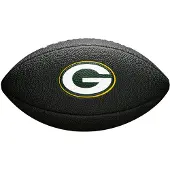 Wilson NFL Team Soft Touch Mini Green Bay Packers Black American football