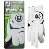 Footjoy Weathersof Rechts Golf handschoenen He Wit S