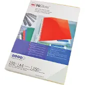 GBC Chroom A4 Omslag Met Lijmrug 250g 100 Eenheden