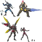 Hasbro Overwatch, Actiefiguren - Genji, Zarya, Pharah, D.Va
