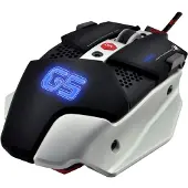 DRAGON WAR G5 Warlord Gaming Muis incl. Mousepad (Bedraad), Muis, Zwart