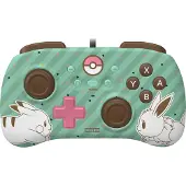 Hori HORIPAD Mini, Gamepad, Nintendo Switch, D-pad, Home-knop, Turbo-knop, Kabel, Bruin, Groen, Roze, 3 meter