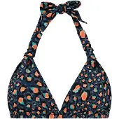 Shiwi Ladies Leopard Spot Bibi Trangle Top Poseidon Blue Maat: 36 | Bikini's Outlet | Dames | Blauw
