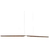 Tunto Swan Hanglamp Casambi (Bluetooth) | Walnut | 2700 K