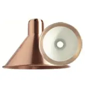 DCW éditions Gras n°304 Wandlamp Copper | White | Black | Conical