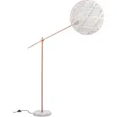 Forestier Chanpen Vloerlamp Copper| White | Diamond | Ø: 52 cm