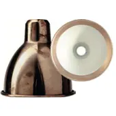 DCW éditions Gras n°201 Klemlamp Raw copper|White | Round