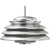 Verpan Hanglampe , Hive, dimbare, Metallic, Woonkamer, Metaal, Designer