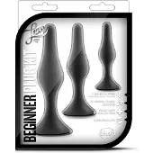 Blush Novelties - Beginner Plug Set - 3-delige buttplug set met zuignap