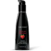 Wicked - Aqua glijmiddel aardbeien smaak 120 ml - 120ml