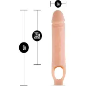 Blush - Penisverlenger met scrotum ring