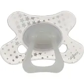 Difrax Fopspeen Natural Glow in the Dark 18 Maanden+ 1 St Fopspeen