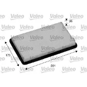 Valeo 698893 Interieurfilter