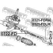 FEBEST 0321-FDRH Stuurkogel