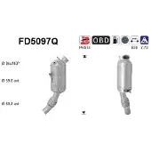 As FD5097Q Roetfilter (DPF)