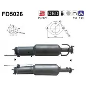 As FD5026 Roetfilter (DPF)
