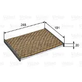 Valeo 701028 Interieurfilter