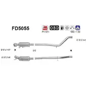 As FD5055 Roetfilter (DPF)