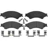 Brembo Remblokken set P 24 153 Brembo voor o.a. FORD, MERCEDES-BENZ