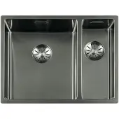 Lorreine Royal Series spoelbak gun metal 3415-SP