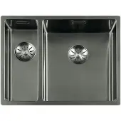 Lorreine Royal Series spoelbak gun metal 1534-SP