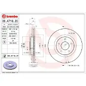 Brembo 09.A716.20 Remschijf
