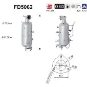 As FD5062 Roetfilter (DPF)
