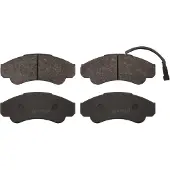 Febi Remblokken set 16663 FEBI voor o.a. CITROEN, FIAT, PEUGEOT