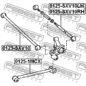 FEBEST 0125-SXV10RH Draagarm