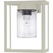 Roger Pradier Hugy buitenlamp Silk Grey | Clear glass