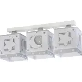 DALBER Kinderkamer plafondlamp Moonlight 3-lichts soft grijs