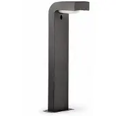 Faro 74411, Buitenverlichting voor plint/paal, Donkergrijs, Aluminium, IP44, Klasse I, E27