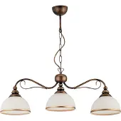 Jupiter Hanglamp XSARA, bruin met patine, 3xE27x40W, metaal, afmetingen: 75x74x22cm, IP20, merk