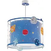 DALBER Kinderkamer Hanglamp Planets Blauw