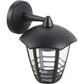 Rabalux 8617 Buitenwandlamp Marseille, E27, zwart, standaard, IP44, 23 cm