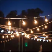 Eko-Light Lichtketting Girlanda IP44 zwart 15 m zonder lampjes, zwart, Kunststof, Jong wonen