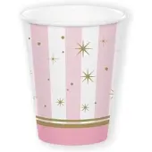 Witbaard Feestbeker Twinkle Toes Meisjes Karton 266 Ml 8 Stuks