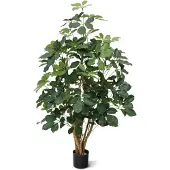Maxifleur Kunstplanten Schefflera Exotica kunstplant 120cm - FR - brandvertragend
