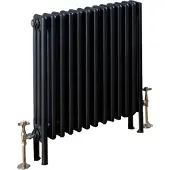 Eastbrook Rivassa 2 koloms radiator 45x60cm staal 630W antraciet