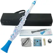 NUVO CLARINEO WIT EN BLAUW