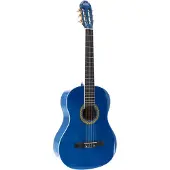 Lapaz 002 BL 4/4-formaat klassieke gitaar blauw